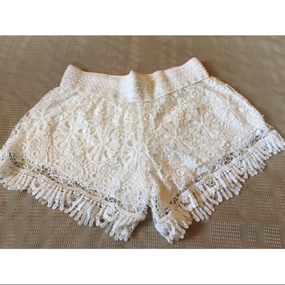 White cotton shorts!